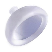 수동식흉벽진동기 흉벽 실리콘 압력 드럼 마사지 컵 가슴 물리적 발현 트림 문제 토닥이, Transparent