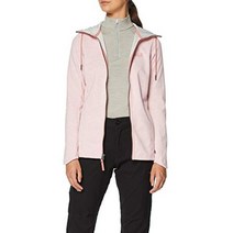 Jack Wolfskin 여성용 리버 랜드 후드 재킷 플리스 재킷 로즈 쿼츠 XL