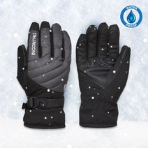 인콘트로 스마트 다운힐 스키 장갑, 검정