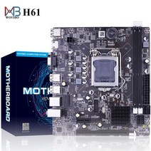H61 마더보드 LGA 1155 DDR3 메모리 16GB 마이크로 ATX 데스크탑 메인보드 LGA1155 소켓 인텔 코어 I3 I5 I7 제온 CPU