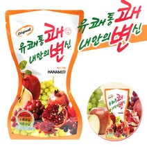 유쾌통쾌 내안의 변신 90ml 파우치 8개 식이섬유 푸룬 석류