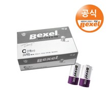 [벡셀] 망간 C형(R14) 건전지 6알(2알x3), 상세 설명 참조