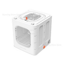 반려견 애견 드라이기 드라이어 룸 현대 미니멀리스트 개 가정용 고양이 목욕 헤어 소형 물 송풍기 애완 동물 상점 그루밍 에어 용품, [01] White drying box