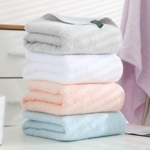 20장 세트 50수 호텔 수건 순면 타월 면 수건 호텔 타월 집들이 선물 세수 수건 세면 타월, 34 * 75, 스카이블루20장
