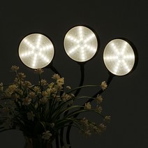 쑥쑥 광합성 LED 식물등(3헤드) (웜색) 다육이조명, 상세 참조, 상세 참조