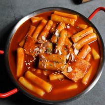 [언니네분식] 국물떡볶이 매콤떡볶이 마늘떡볶이 기름떡볶이 모둠튀김 단무지 / 12시전 주문시, 기름떡볶이 270g