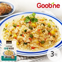 굽네 닭가슴살 야채볶음밥 200g 3팩_HR02, 단일상품_개당 중량_상세페이지참조, 단품, 단일상품_개당 용량_상세페이지참조