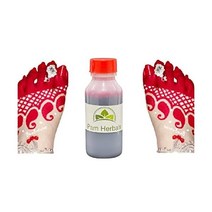 손과 발을 위한 알타 레드 염료를 그리는 팸 허브스 내추럴 데코 50ml 피트 및 핸드 염료