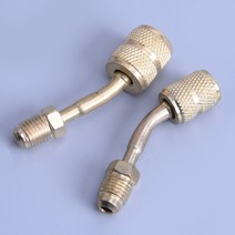 진공 펌프 미니 시스템 HVAC R410a 에 2개 자동차 냉매 탱크 어댑터 커넥터