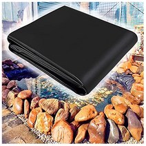 연못 방수포 연못 불침투성 막 인공 수영장 방수 종이 풀 라이너 0.12mm 풀 라이너 양식업 막 물고기 연못 플라스틱 필름 풀 막, 3x3m