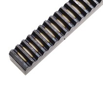 웜기어 감속기 모터 HLTNC 2Pcs 1Mod 1 모듈러스 12x12x500mm 고정밀 기어 랙 스틸 + M 25 치아 30 피니언, 01 18 Teeth_02 8mm