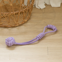 펫톤 꽈배기 강아지 원핸드 터그토이 장난감