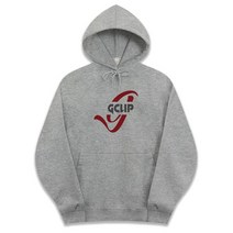 지크립 레드지 빅사이즈 세미 오버핏 후드티