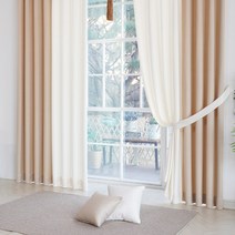 콤비 아일렛 생활암막커튼 대형450cm(225x235 2장) 10color +끈 후사고리
