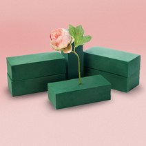 홈케어 사각형 생화 꽃꽂이 플로랄폼 꽃블럭 스펀지 _ 238289EA, 본상품선택