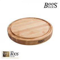 [천삼백케이] [부스블락] 메이플 그립 원형 홈도마(대)