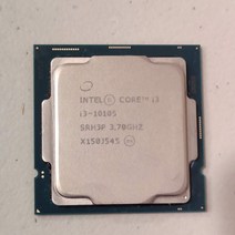 10세대 인텔 4코어 i3-10105 3.7GHz 터보 부스트 최대 4.4GHz 프로세서