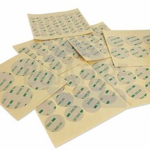 3M 9495LE PET 초강력 투명 폼 양면테이프 원형 각양면테이프 양, 쿠팡 bics몰 25mm 16개입