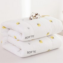 보온 춘추 솜티벳 꽃이불 기숙사 이부자리 순면차렵이불