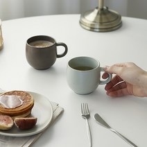 시에 미니 빈티지 머그 컵, 색상:민트, 단품