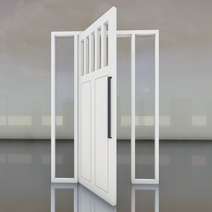 [DJS33] 직접제작 프레임도어 가마찌도어 상가문 인테리어문 카페문 베이커리문 방문설치가능, 1개