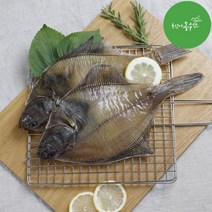 반건조가자미 참가자미 구이 조림 튀김 제사용 제수용 2미 속초 반건조생선, 반건조 참가자미 대 2미 (170~250g내외)