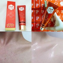 EGF 재생 선크림/백탁없는 번들거림없는 눈시림없는 메마름없는 스템셀 SUN, 4%재생선1+아이보톡크림1