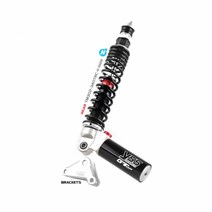 YSS 베스파 GTS125/300 G TOP 쇼바 340mm 블랙, 1개