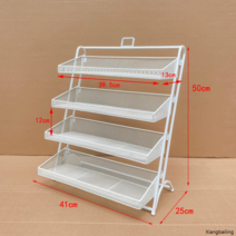과자 라면 간식 작은 슈퍼마켓 편의점 선반 수납장 진열장 펜트리, 라지 화이트개