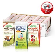 남양 아인슈타인플러스 DHA 멸균우유 화이트 초코 딸기 120mlx24팩 택1, 03_아인슈타인플러스 딸기 120mlx24팩