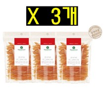 네츄럴코어 소프트 치킨스틱 180gX3개 강아지간식 천연닭가슴살