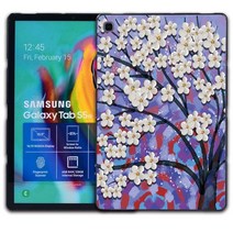 갤럭시탭 케이스 라이트 파우치 삼성 갤럭시 탭 S4/탭 S5e 10.5 "/탭 S6 라이트 10.4" P610 P615, 17 17.purple tree paint