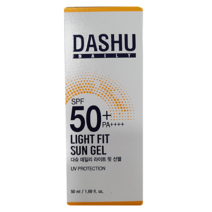 다슈 데일리 라이트 핏 선젤 50+ PA+++, 50ml, 6개