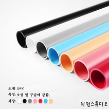 리원스튜디오 pvc 배경지 4종 사진촬영 유튜브 중형 - 100X200, 1개, 레드