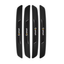 고무 자동차 문 긁힘 방지 스트립 벤츠용 AMG W108 4 개입, 06 Black For Smart