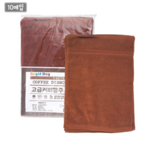 영신타올 카페용 바리스타 행주 10장, 브라운, 90개