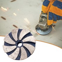 콘크리트연마기 1pcs 355060mm 다이아몬드 건조 연삭 휠 디스크 그릇 모양 콘크리트 벽돌 화강암 대리석 돌 앵글 그라인더 전용 도구, 무작위의, 60mm