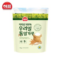 [해표] 우리밀 통밀가루 750g, 1개입