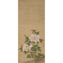 모란 한 송이 / 모란도 민화 도안 민화 배우기 원데이 클래스 취미 수업 자료