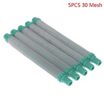 에어리스 도장기 뿜칠도장 페인트 분사기 5pcs 스프레이 건 필터 스프레이 기계 필터, 30m