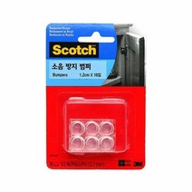 방음 3M 소음 방지 범퍼 투명 18p 1.2cm 캐비넷 서랍 문