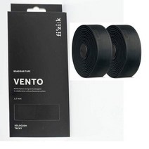 vento solocush 2.7mm 끈적 끈적한 자전거 핸들 바 테이프 waterpro 전문 사이클 로고가있는 방진 랩, 검은색