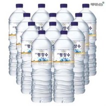 GnJ 평창수2Lx12펫 음료 워터 생수2L 물 2l 200ml 300 레몬, |평창수 2L X 12펫|