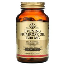 Solgar 솔가 이브닝 프림로즈 오일 1300mg 60소프트젤 Evening Primrose Oil 1300 mg 60 Softgels