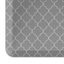 GelPro 피로 방지 디자이너 컴포트 주방 바닥 매트 50.8 x 81.3cm(20 32인치) 가죽 그레인 트러플 얼룩 표면 1.9cm(3/4인치) 두께의 Ergo-Foam, Trellis Grey