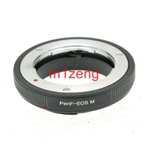 올림푸스 펜프 렌즈용 eosm 어댑터 링-캐논 EOSM EF-M eosm/m1/m2/m3/m5/m6/m10/m50/m100 미러리스 카메라, 한개옵션0