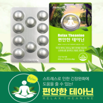 엘 L 테아닌 수험생 직장인 영양제, 30정, 1개