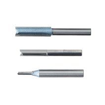 스마토 트리머비트(평) 규격 생크 루터 목공, 9mm