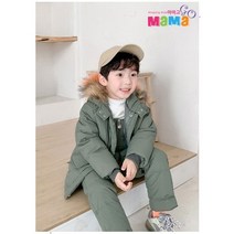 [마마고] 2022 new키즈 올인원 스키복 set 3color 어린이 스키복 눈썰매장 눈썰매복 방수바지 패딩