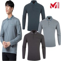 밀레 [밀레]남성 간절기 로안 카라 티셔츠 MXQFT201